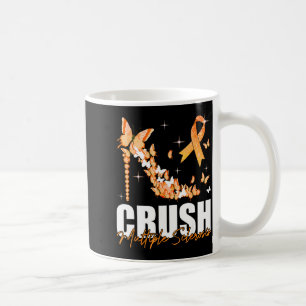 Multiple Sklerose Orange Band Schmetterling zermal Kaffeetasse