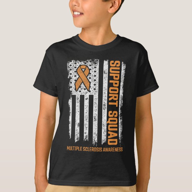 Multiple Sklerose-Unterstützung Squad Multiple Skl T-Shirt (Vorderseite)