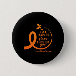 Multiple Sklerosis Awareness Gift Christliche Bibe Button