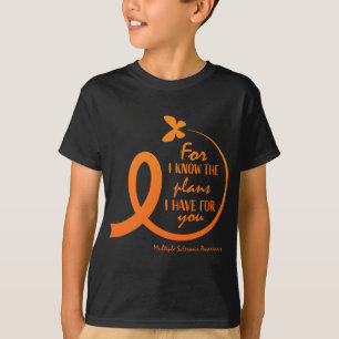 Multiple Sklerosis Awareness Gift Christliche Bibe T-Shirt