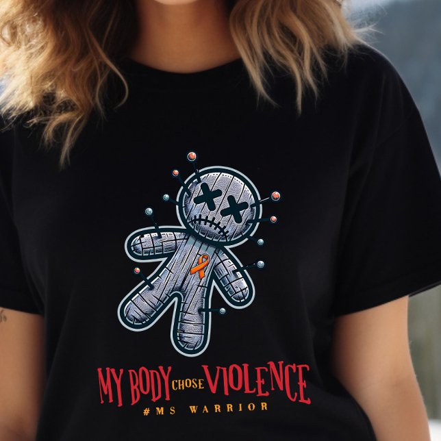 Multiple Sklerosis Awareness top, MS Krieger-Tee, Tri-Blend Shirt (Von Creator hochgeladen)