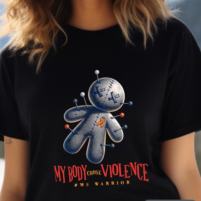 Multiple Sklerosis Awareness top, MS Krieger-Tee, Tri-Blend Shirt (Von Creator hochgeladen)