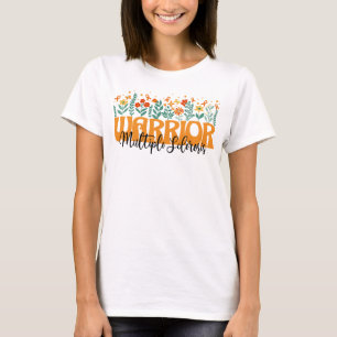 Multipler Sklerose MS Bewusstsein Wildblume T-Shirt