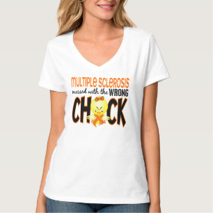 Multipler Sklerose MS, die mit dem falschen Schwan T-Shirt