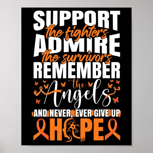 Multipler Sklerose Poster (Vorne)