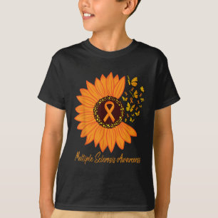 Multipler Sklerose Sensibilisierungsgrad Blume Fra T-Shirt