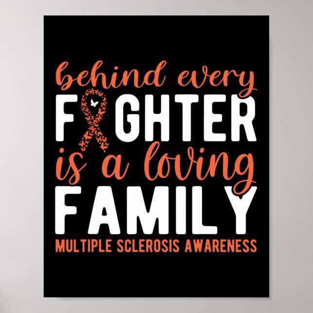 Multipler Sklerose-Support Poster (Vorne)