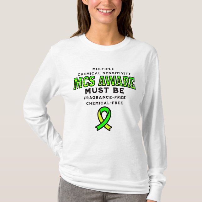 Multiples chemisches Empfindlichkeitsbewusstsein M T-Shirt (Vorderseite)