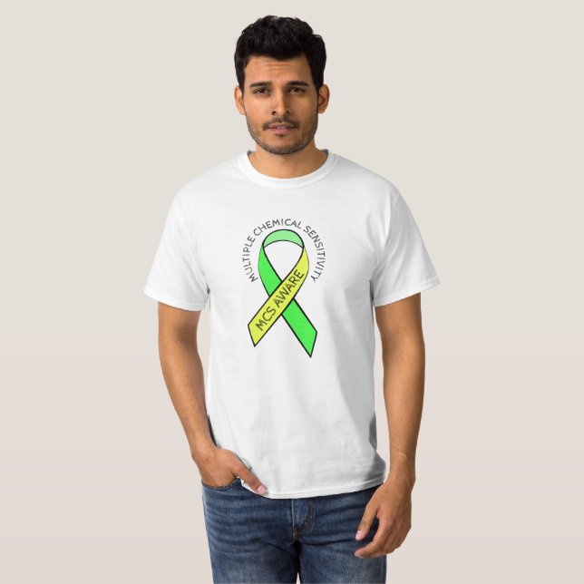 Multiples chemisches Empfindlichkeitsstörung MCSD- T-Shirt (Vorne ganz)