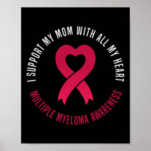Multiples Myelom-Bewusstsein Ich unterstütze meine Poster