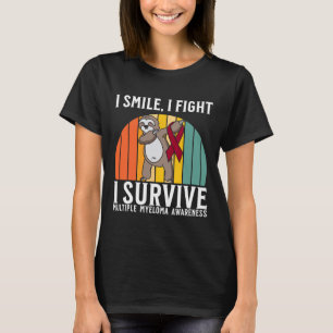 Multiples Myelom-Bewusstsein Kinder Blutkrebs-Bewu T-Shirt