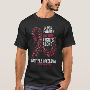 Multiples Myelom Bewusstsein Monat Schmetterlinge  T-Shirt