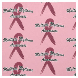 Multiples Myelom Bewusstseinsband der Hoffnung Stoff