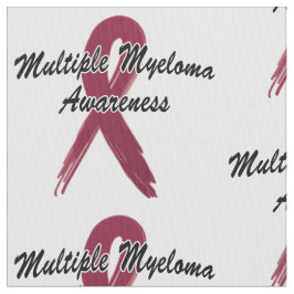 Multiples Myelom Bewusstseinsband der Hoffnung Stoff