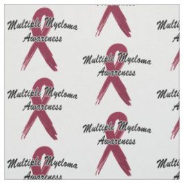 Multiples Myelom Bewusstseinsband der Hoffnung Stoff