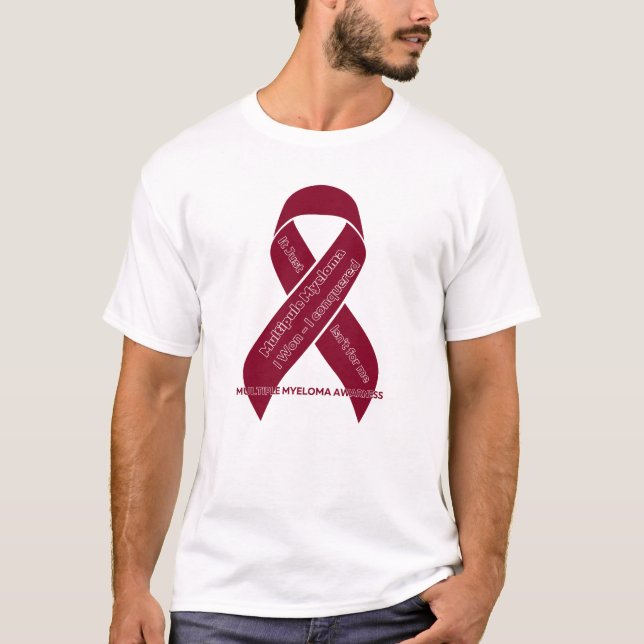 Multiples Myelom - Ich habe gewonnen T-Shirt (Vorderseite)