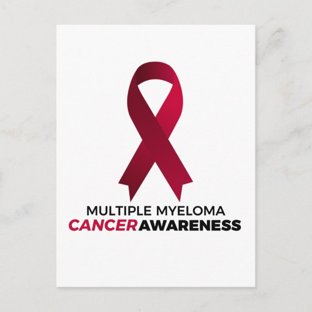 Multiples Myelom Postkarte (Vorderseite)