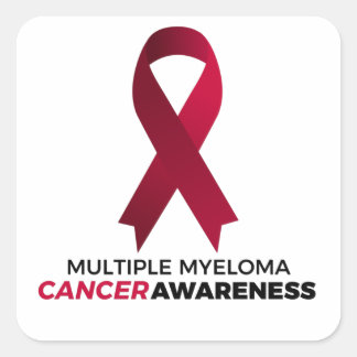 Multiples Myelom Quadratischer Aufkleber