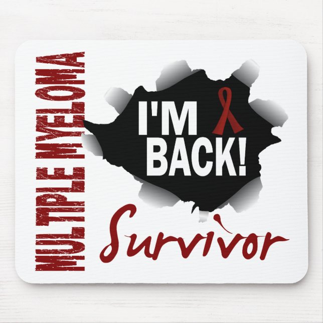 Multiples Myeloma des Überlebend-7 Mousepad (Vorne)