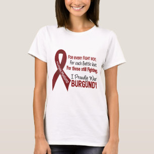 Multiples Myeloma I tragen stolz Burgunder 1 T-Shirt