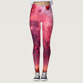 Multiprint LeggingsHeartbeat Elegance" Leggings