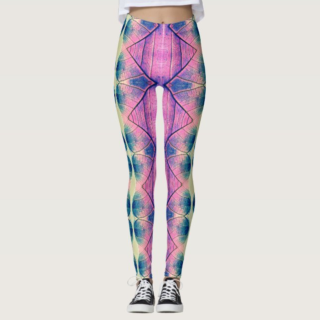 Multiprint "Ratti_Creative_Arts" L Leggings (Vorderseite)