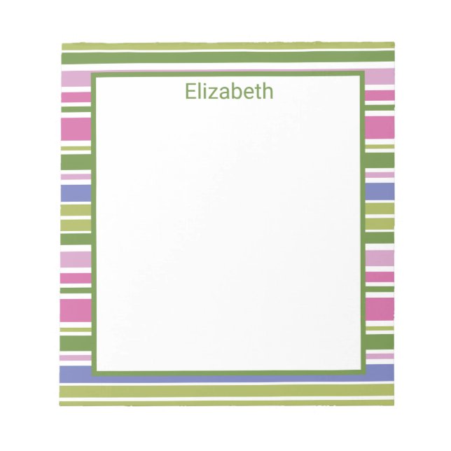 MultiStriptester-Editor Notizblock (Vorderseite)