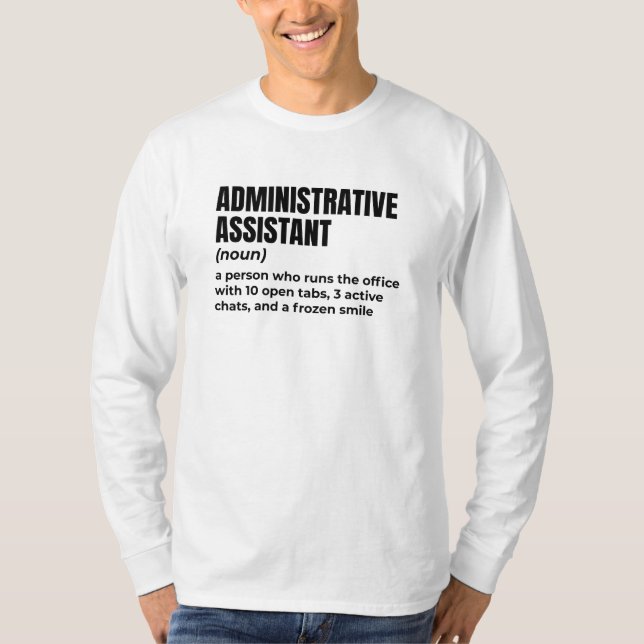 Multitasking Ninja: Admin T-Shirt (Vorderseite)