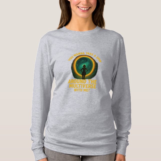 Multiverse Mini-Rock-Silhouette T-Shirt (Vorderseite)