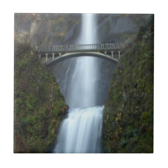Multnomah Fälle Fliese (Vorderseite)