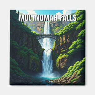 Multnomah Fälle Oregon Magnet