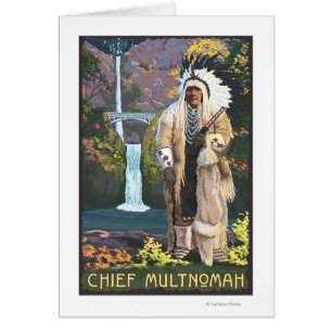 Multnomah Fälle, OregonChief Multnomah