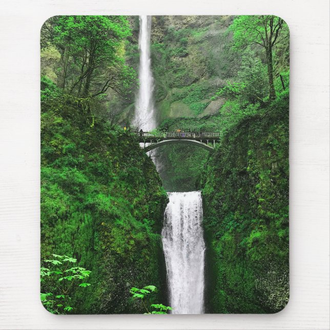 Multnomah Falls #1-2 Mouse Pad Mousepad (Vorne)