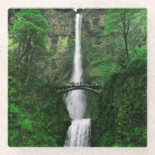 Multnomah Falls #2 Glass Untersetzer