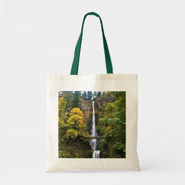 Multnomah Falls, Columbia River Gorge, Oregon Tragetasche (Vorne)