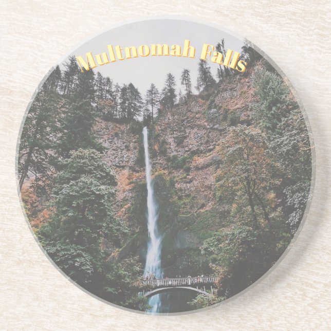 Multnomah Falls Getränkeuntersetzer (Vorne)
