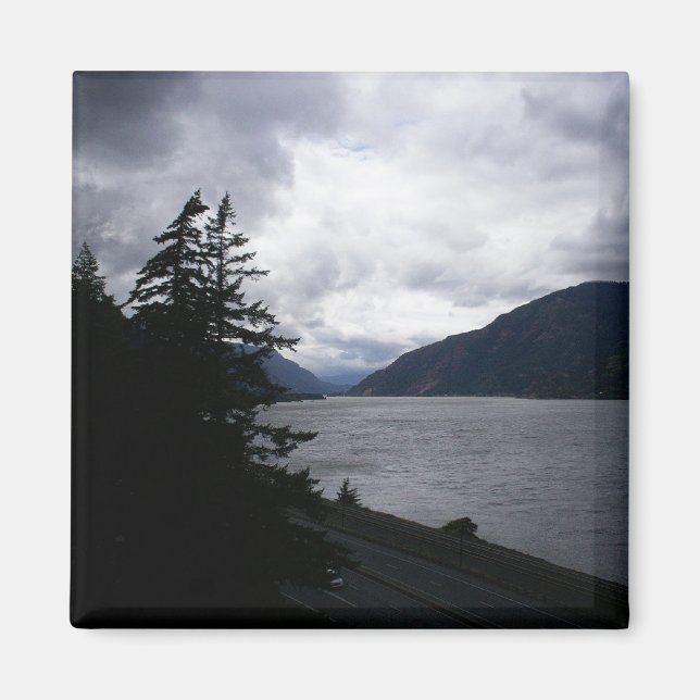 Multnomah Falls Landschaftlich Highway Magnet (Vorne)