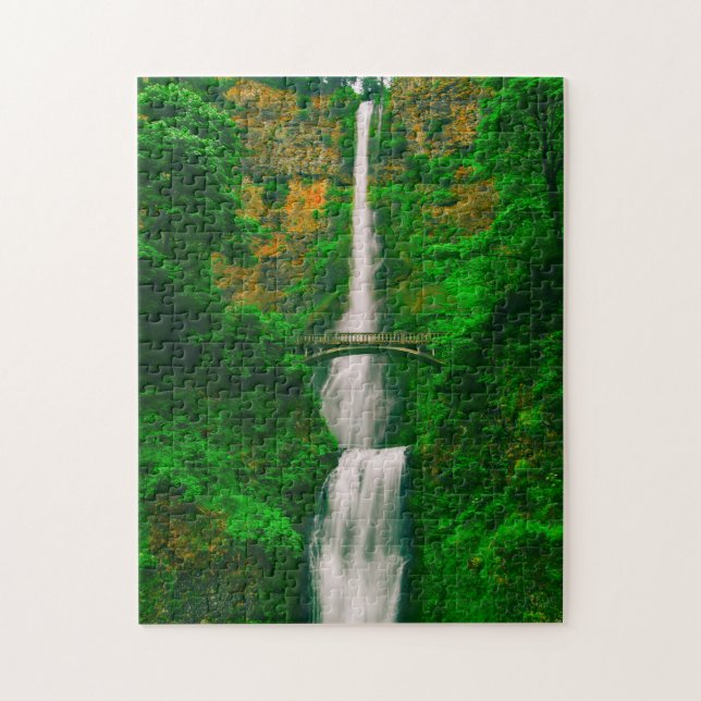 Multnomah Falls Oregon. (Vertikal)