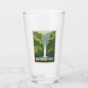 Multnomah Falls   Oregon Glas