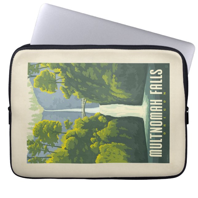 Multnomah Falls | Oregon Laptopschutzhülle (Vorderseite)