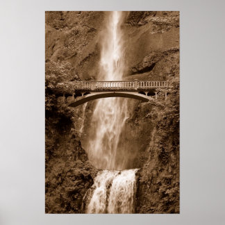 Multnomah Falls, Oregon Poster