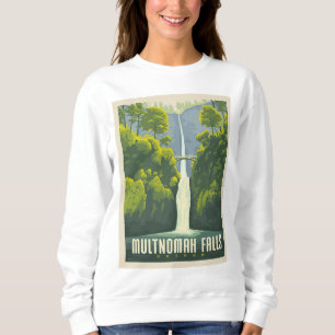 Multnomah Falls   Oregon Sweatshirt