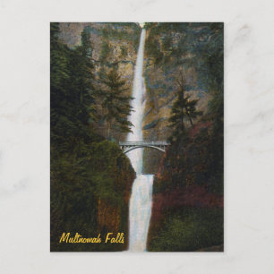 Multnomah Falls Postkarte
