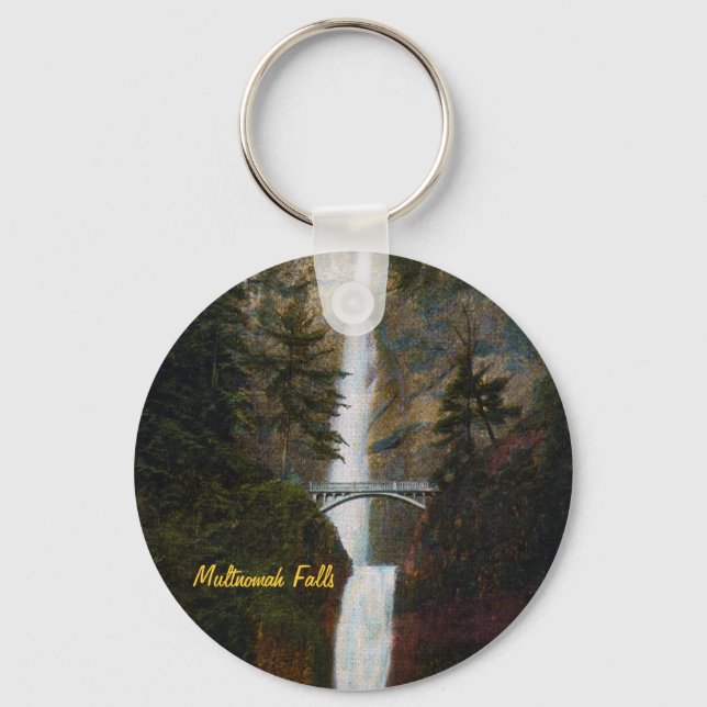 Multnomah Falls Schlüsselanhänger (Vorderseite)