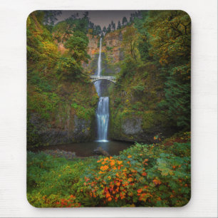 Multnomah fällt   Columbia River Schlucht, Oregon Mousepad