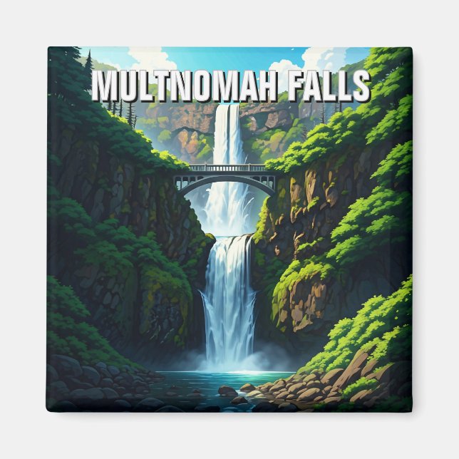 Multnomah fällt oregon magnet (Vorne)