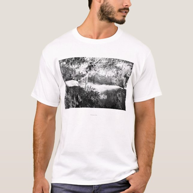 Multnomah fällt PhotographColumbia Fluss ODER T-Shirt (Vorderseite)