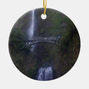Multnomah fällt Wasserfall Keramikornament