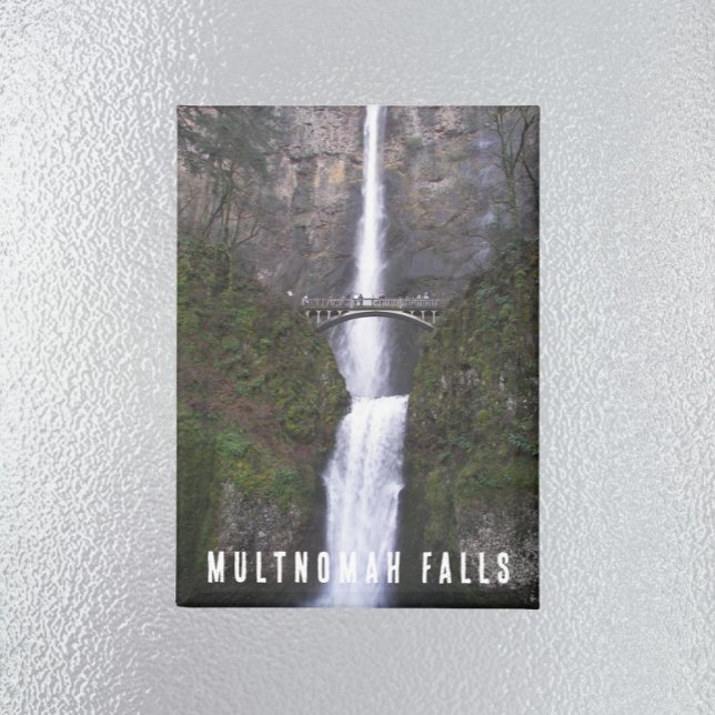 Multnomah, Wasserfall Landschaft Magnet (In Situ Fridge)