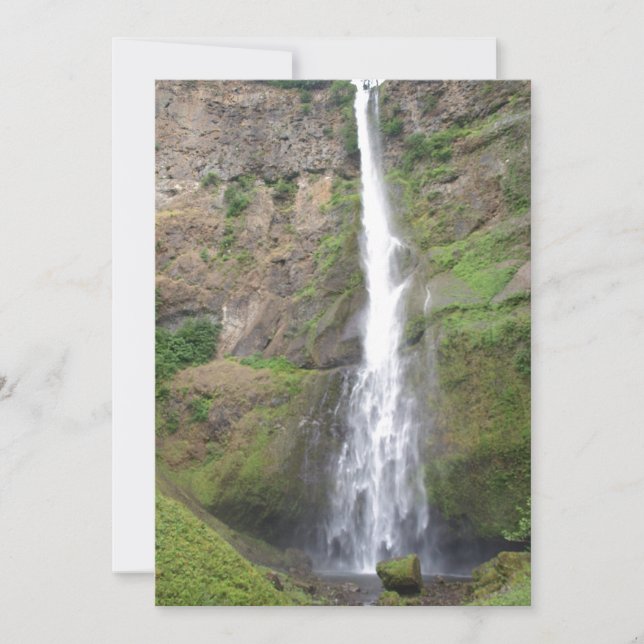 Multomah Falls Wedding Invitations (Devant)